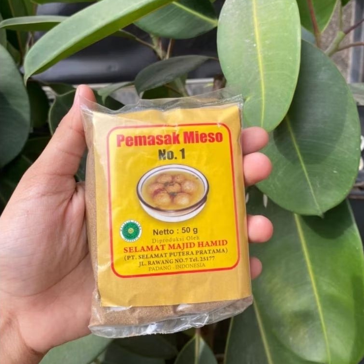 

PEMASAK MIESO NO.1 CAP SELAMAT MAJID HAMID 50 GRAM