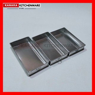 Loyang Persegi Panjang Tinggi 5 ukuran kecil hingga besar / Loyang 5x15 / 8x20 / 10x20 / 10x22 / 10x