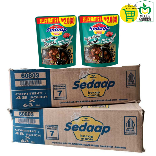 

Kecap Sedap Kecap Manis 84g isi 48 Pcs - 1 Dus 2000an