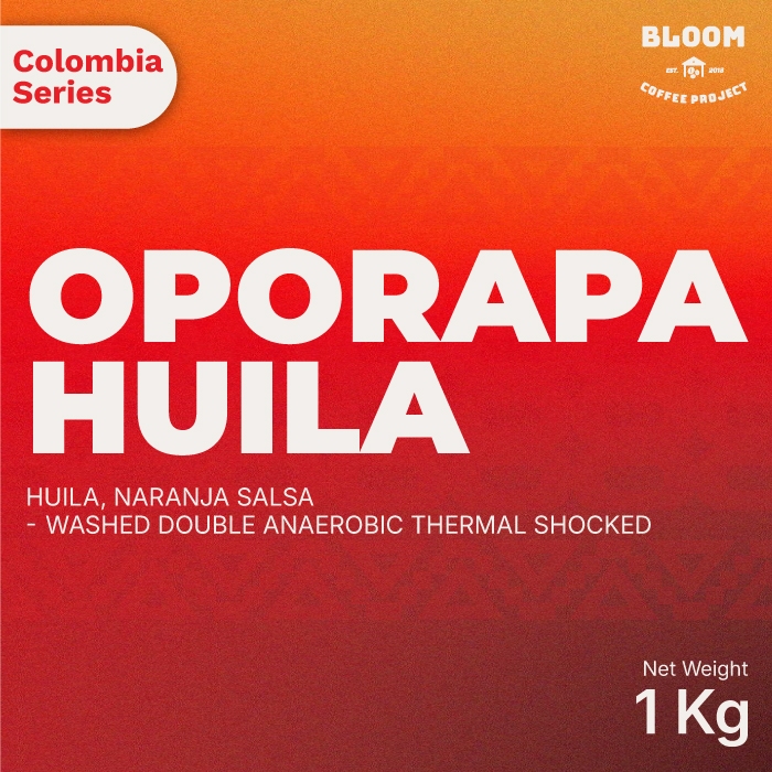 Biji Kopi Colombia - Oporapa Huila - Washed Double Anaerobic Thermal Shock - Specialty Grade Coffee 