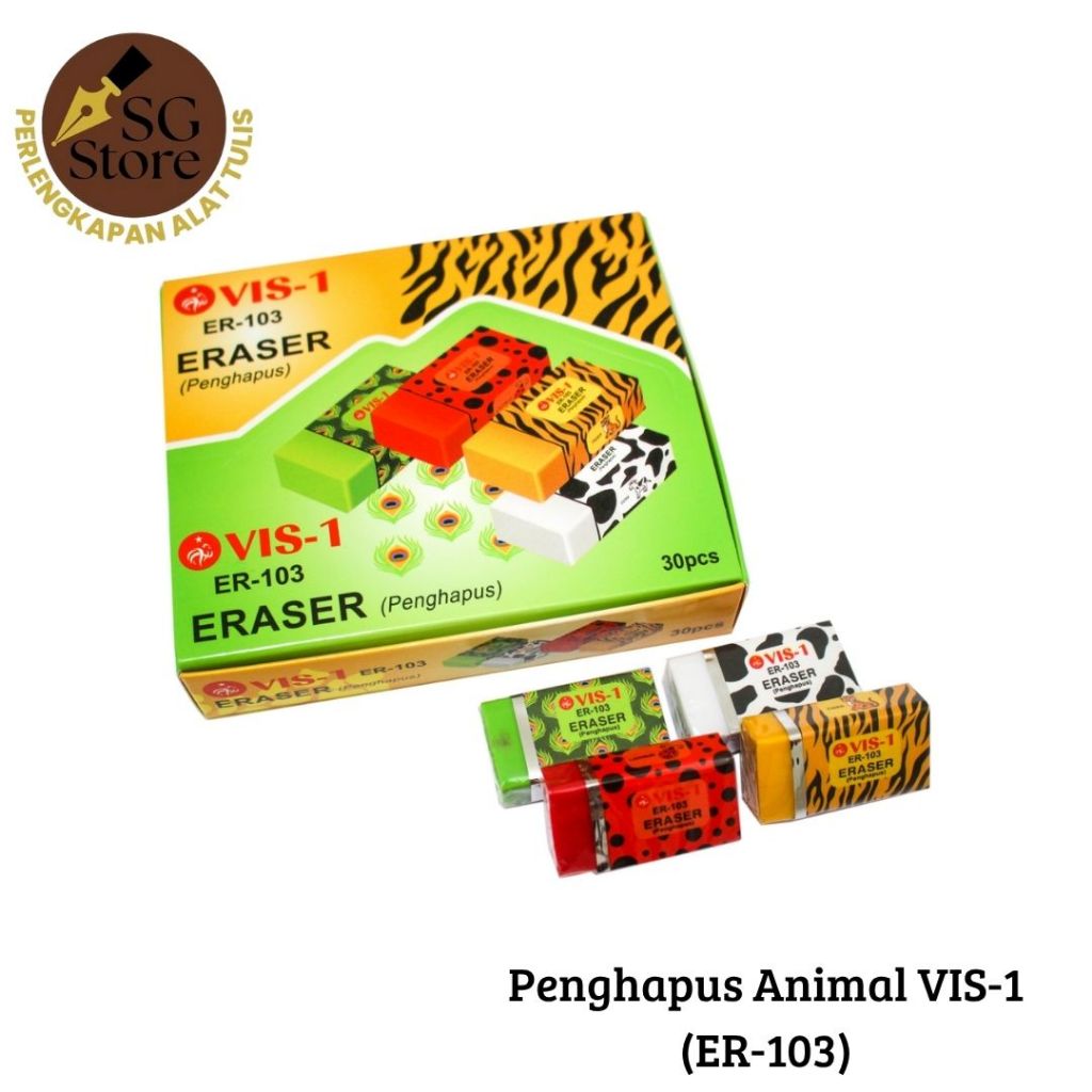 

Penghapus motif Animal ER-103/ Eraser