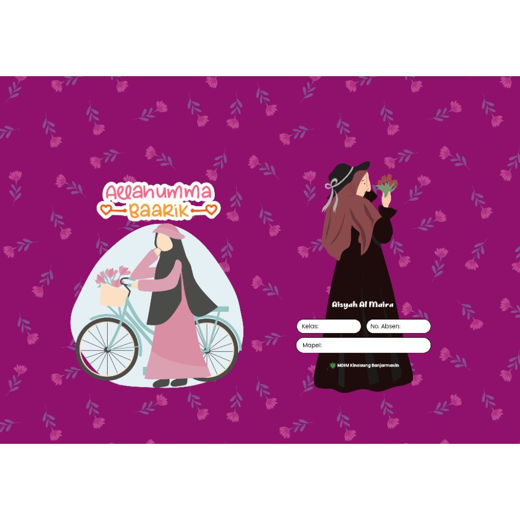 

sampul buku estetik seri akhwat