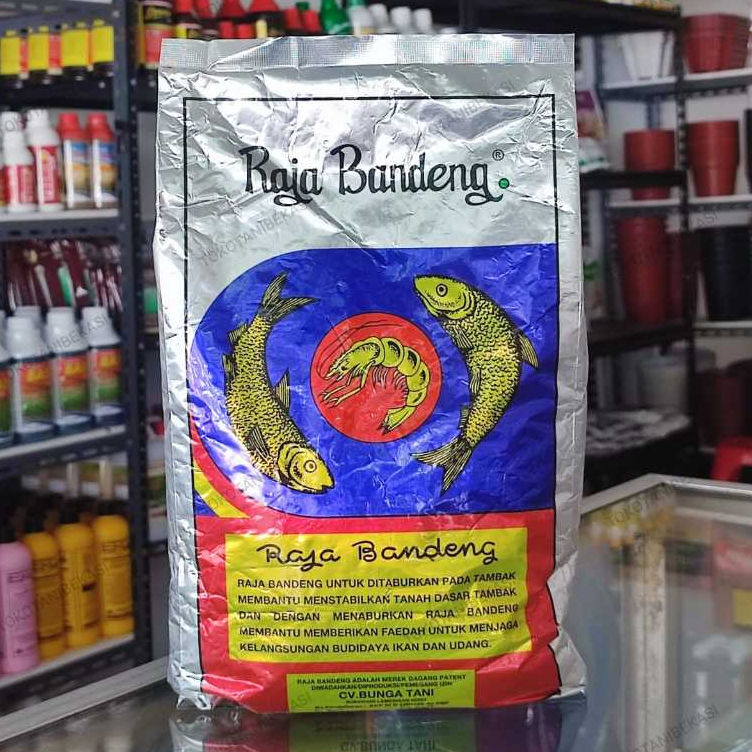 

Probiotik Ikan RAJA BANDENG 2,5 KG Penumbuh Plankton untuk budidaya Ikan dan Udang