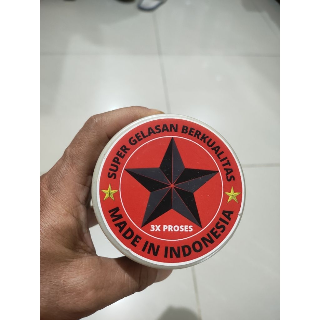 Gelasan cap Bintang 6000 yard