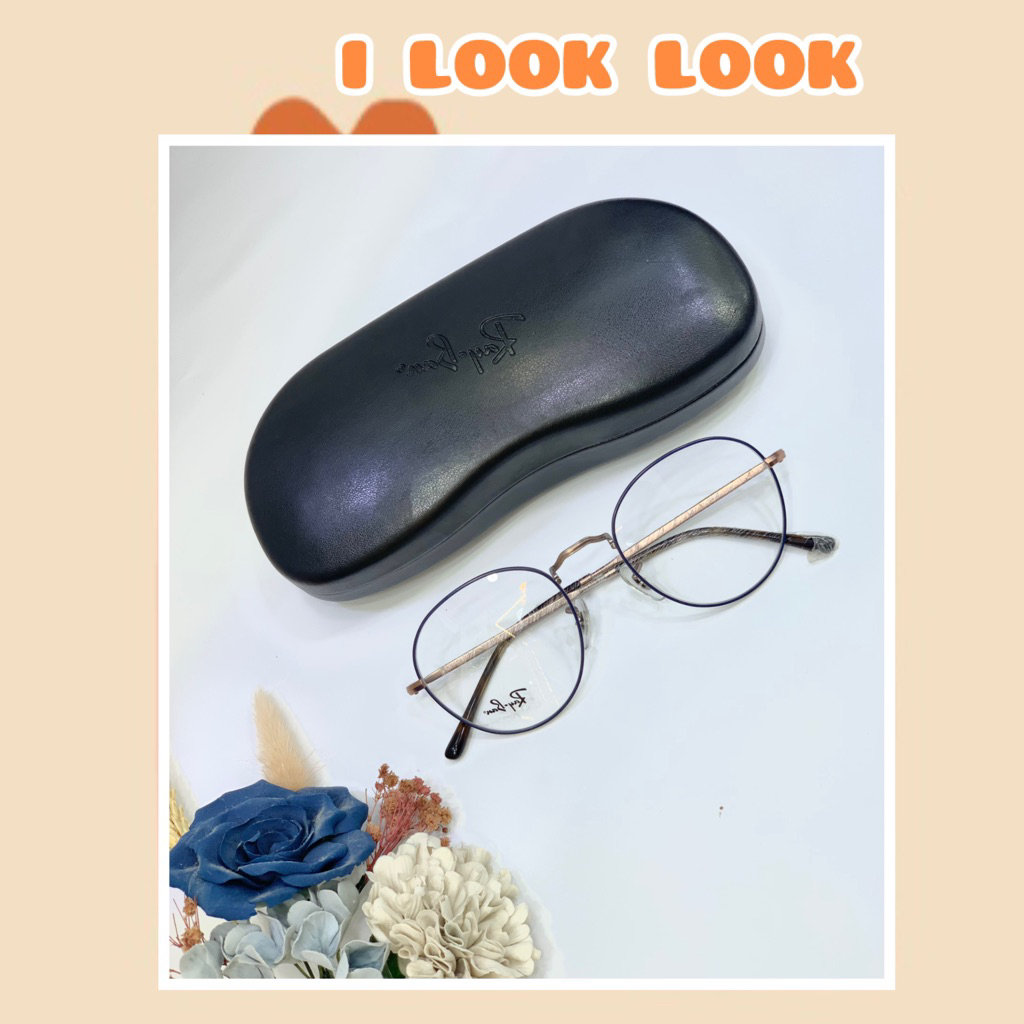 Frame Rayban Original RB3582V 3035 Titanium Bulat Blueray