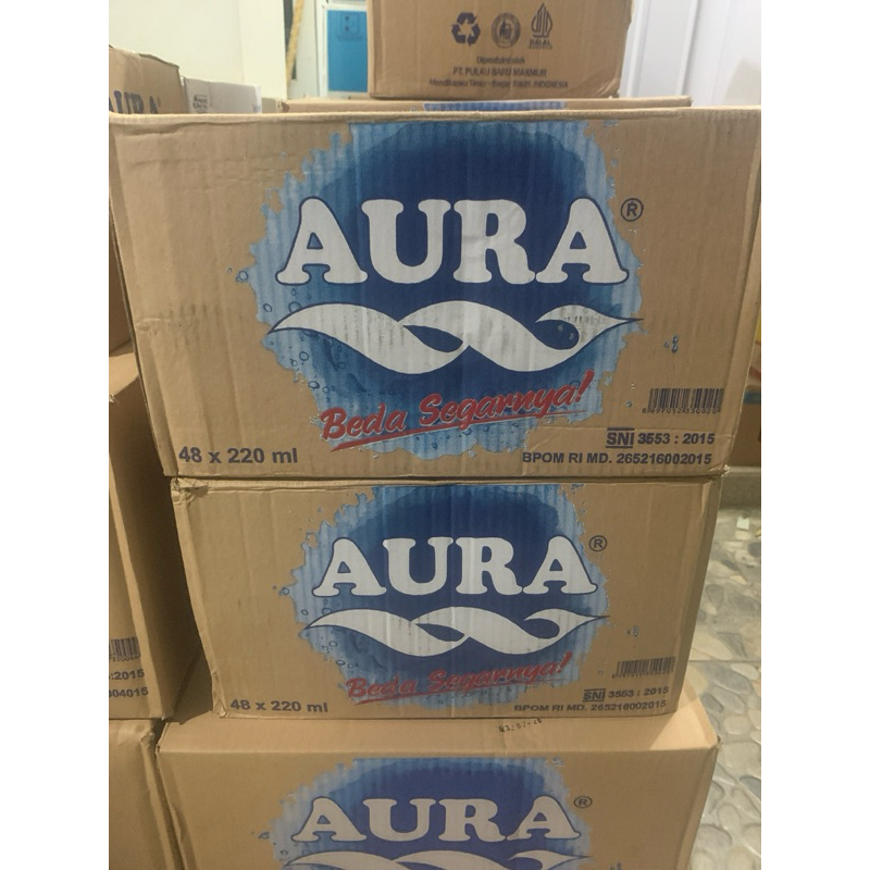 

(INSTANT) AURA CUP GELAS 1 DUS 48 X 200ML / AIR MINERAL GELAS 1 DUS