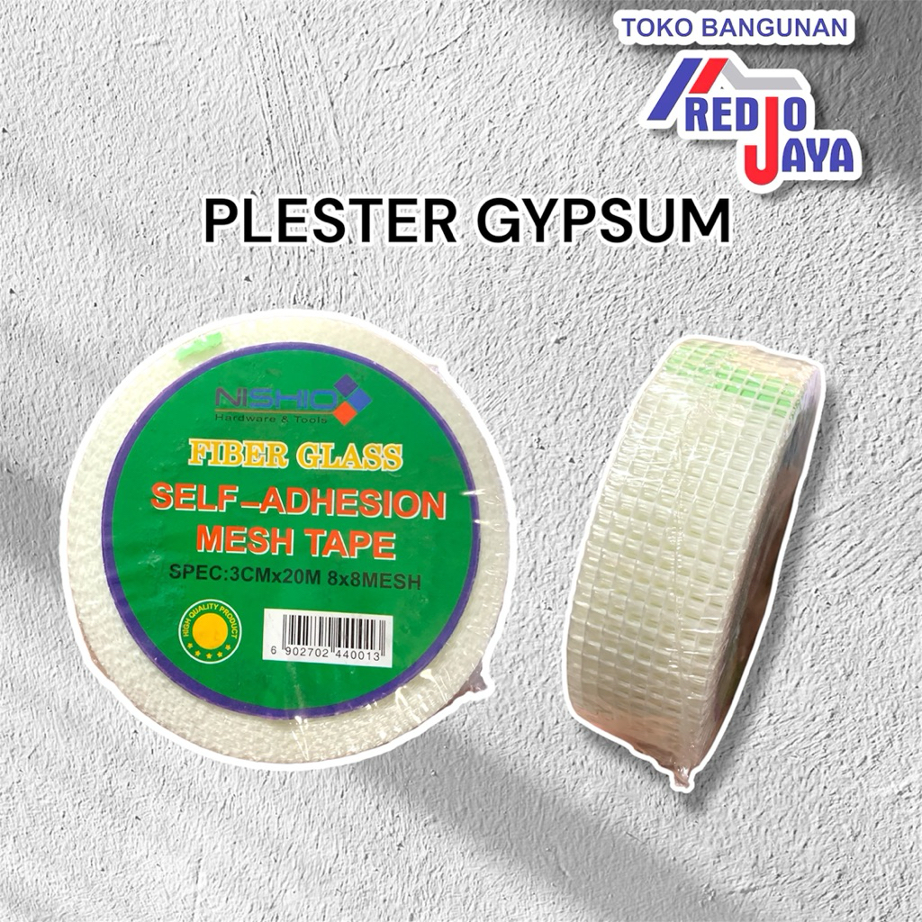 PLESTER GYPSUM FIBER GLASS MESH TAPE