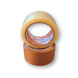 

Lakban Selotip Bening Coklat 45mm x 100Y Yard Solatape Lebar 2 inch SATUAN