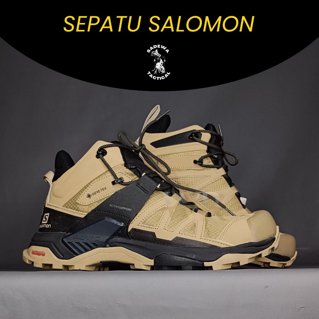 Sepatu Salomon X Ultra 4 Mid GTX Men's Shoes Hiking Shoes / Salomon X Ultra 4 Mid Gore-Tex Hiking Bo