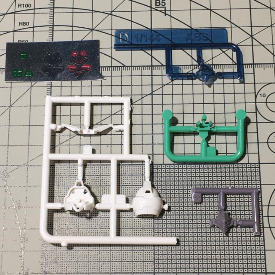 WM HG 1:144 Lfrith Jiu Part Head