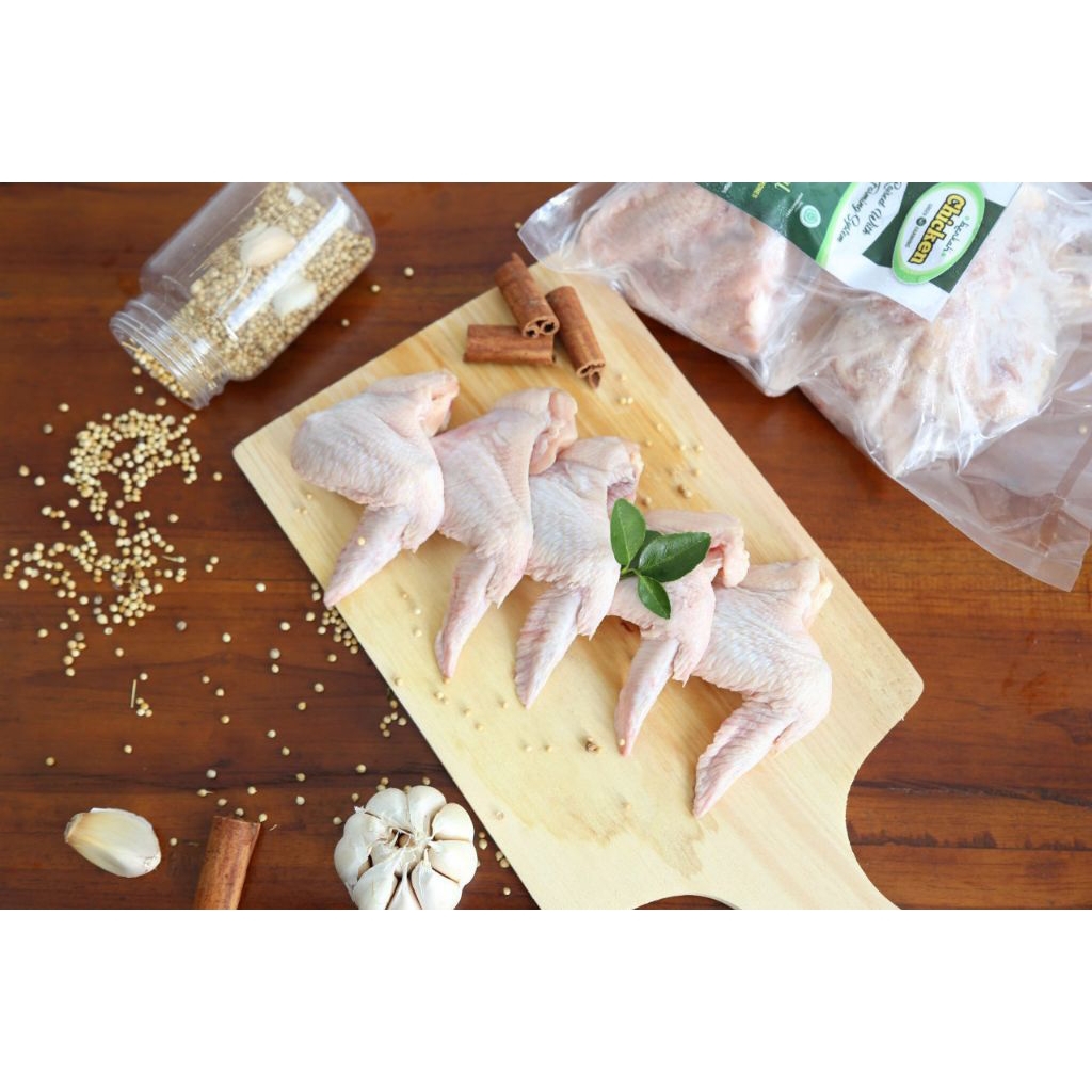 

Sayap Ayam Probiotik Organik Berkah Chiken