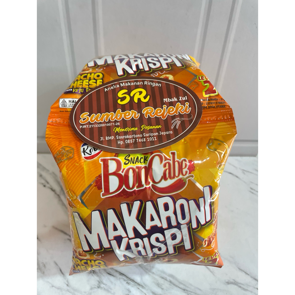 

MAKARONI CRISPY BONCABE LEVEL 2 ISI 10 pcs