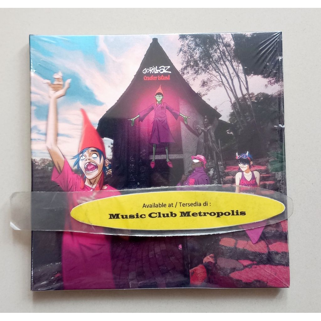CD GORILLAZ - CRACKER ISLAND IMPORTED