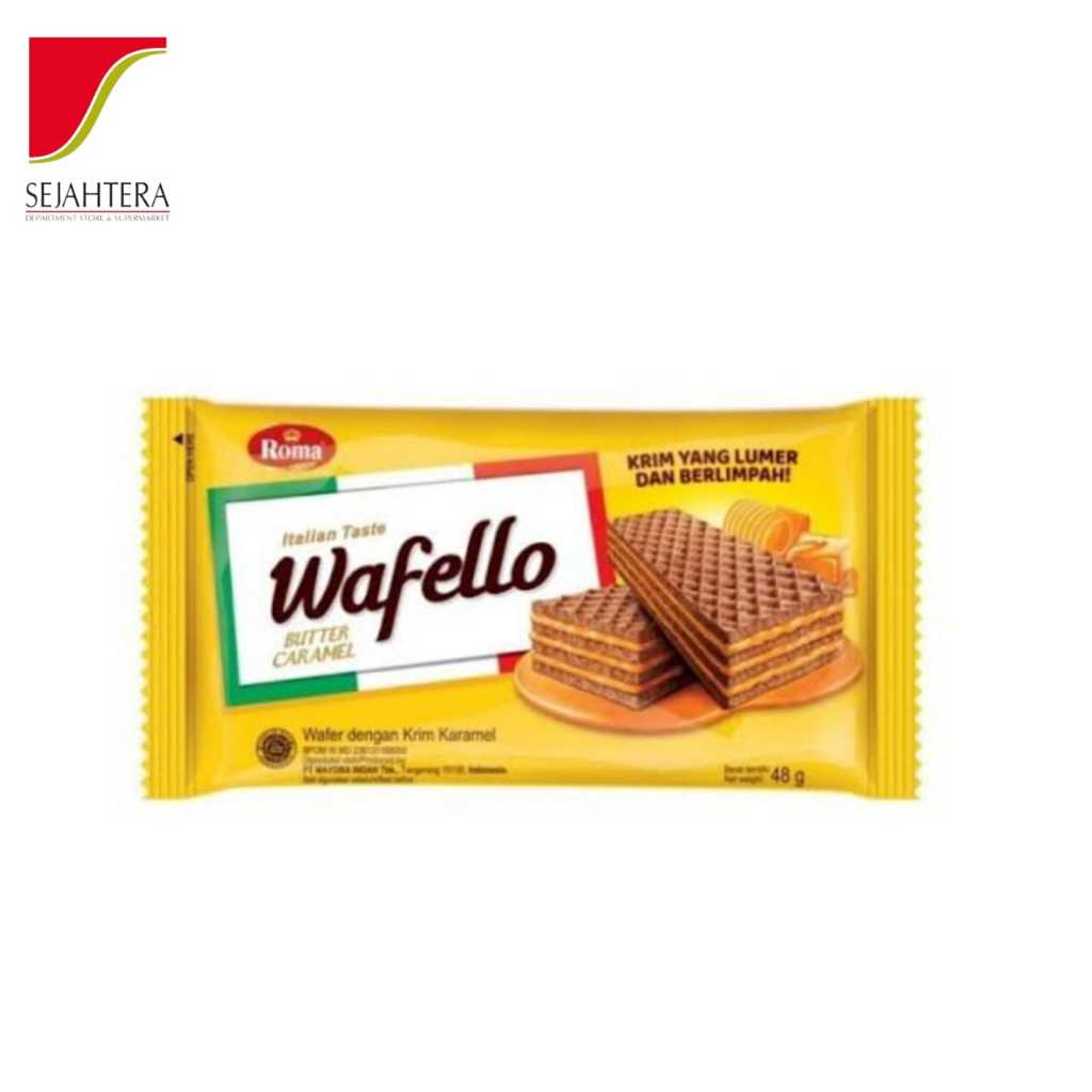 

ROMA WAFELLO BUTTER CARAMEL 43gr BKS