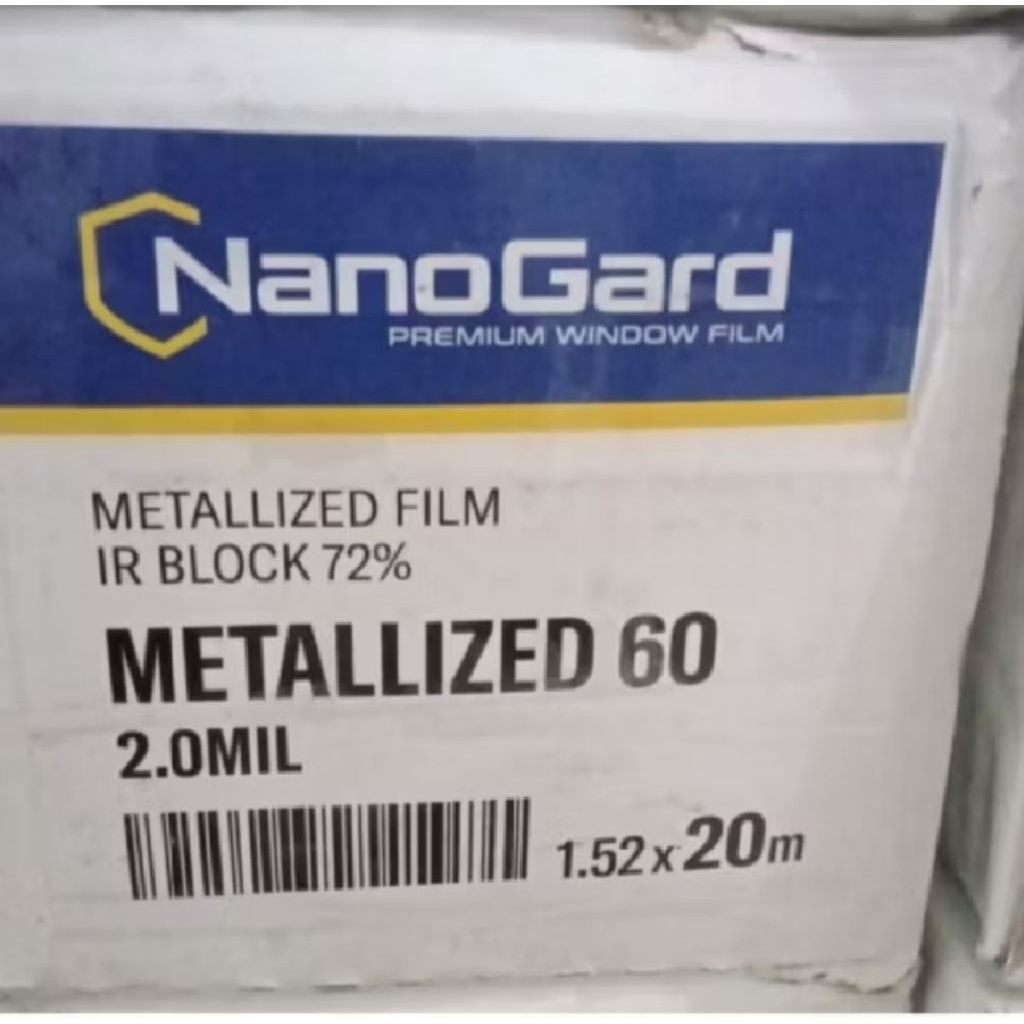 KACA FILM SILVER / SPARTA / KTT NANOGARD 60%