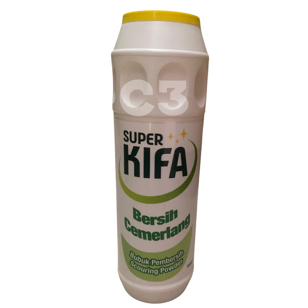 SUPER KIFA BUBUK PEMBERSIH BOTOL 650g KIFA BUBUK PEMBERSIH SERBAGUNA