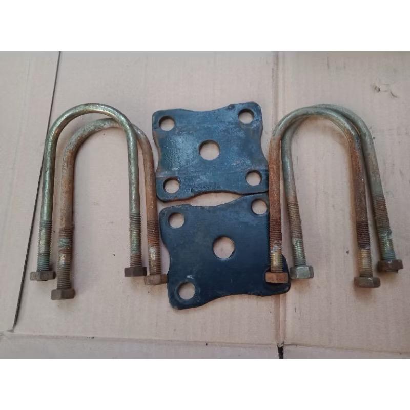 Klem u gardan..pengait per daun set bantalan seperti difoto Roda 3 Viar kaisar tossa dll original be