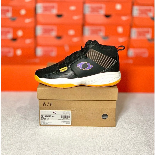 SEPATU BASKET / BADMINTON / TENIS / VOLLY ASTEC JALEN ORIGINAL (ASCFWMA4SA3BL)