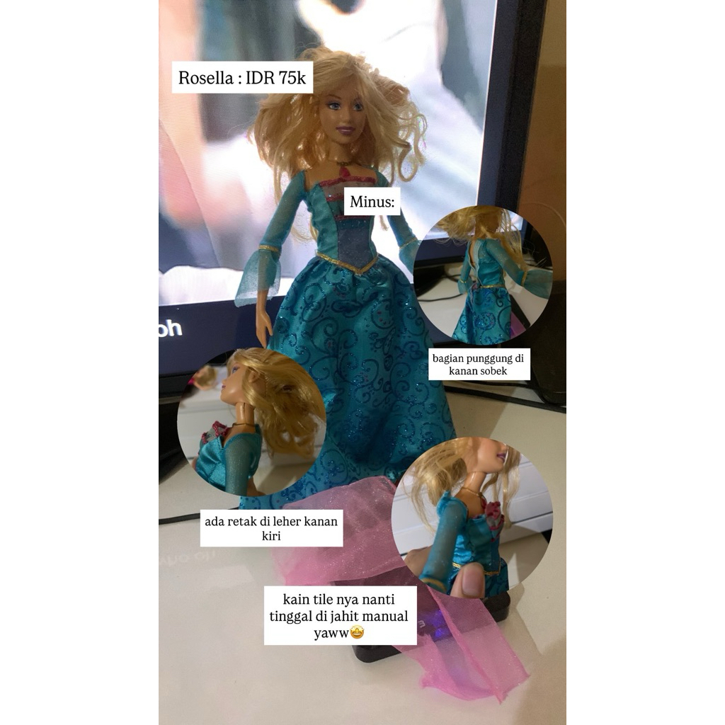 Barbie Rosella Island Princess