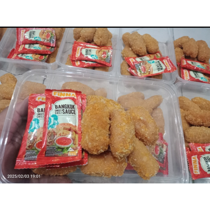 

Frozen Udang keju Melt Isi 5 pc viral Homemade
