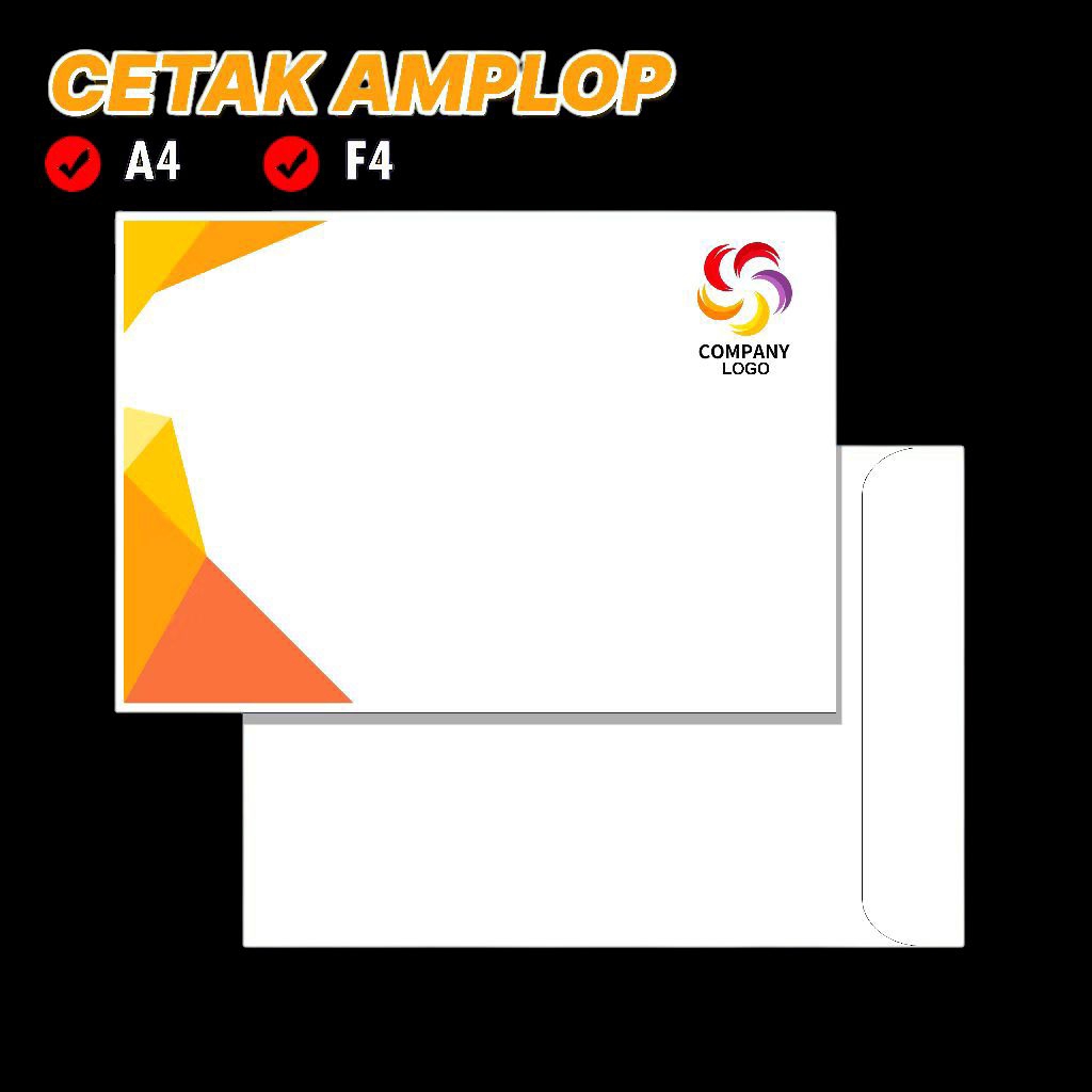 

CUSTOM CETAK AMPLOP PUTIH DOKUMEN F4 A4 FOLIO DESAIN SUKU SUKU FULL COLOUR