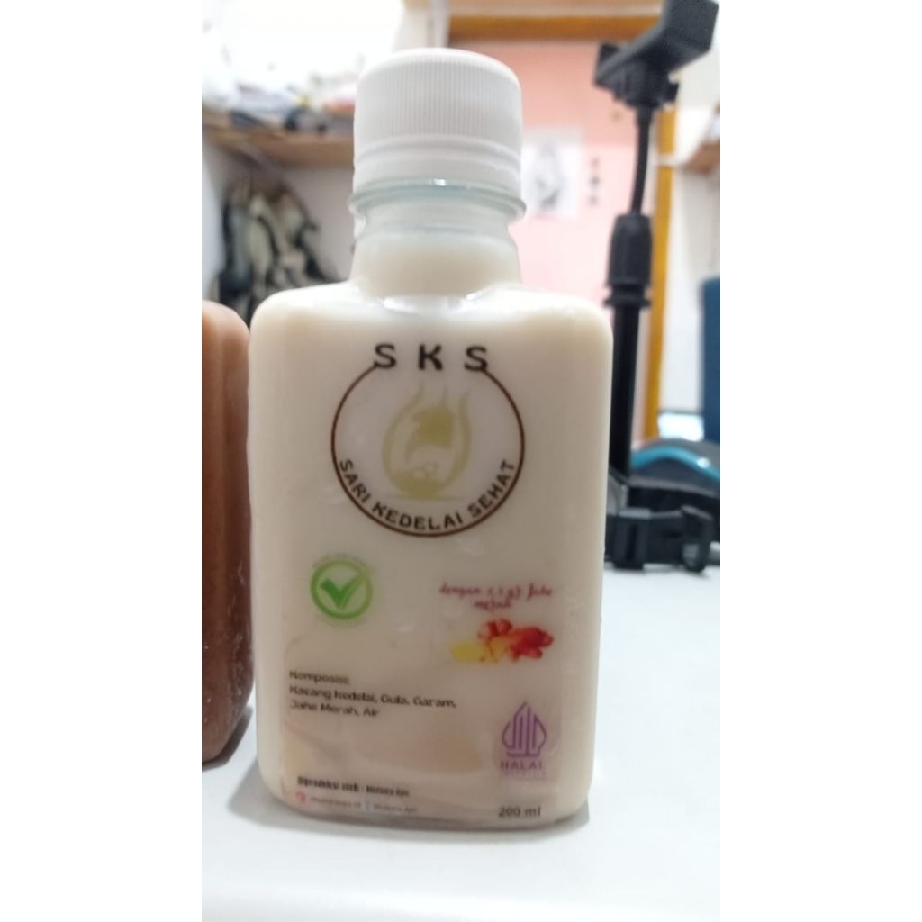 

Sari Kedelai Sehat Jahe Merah