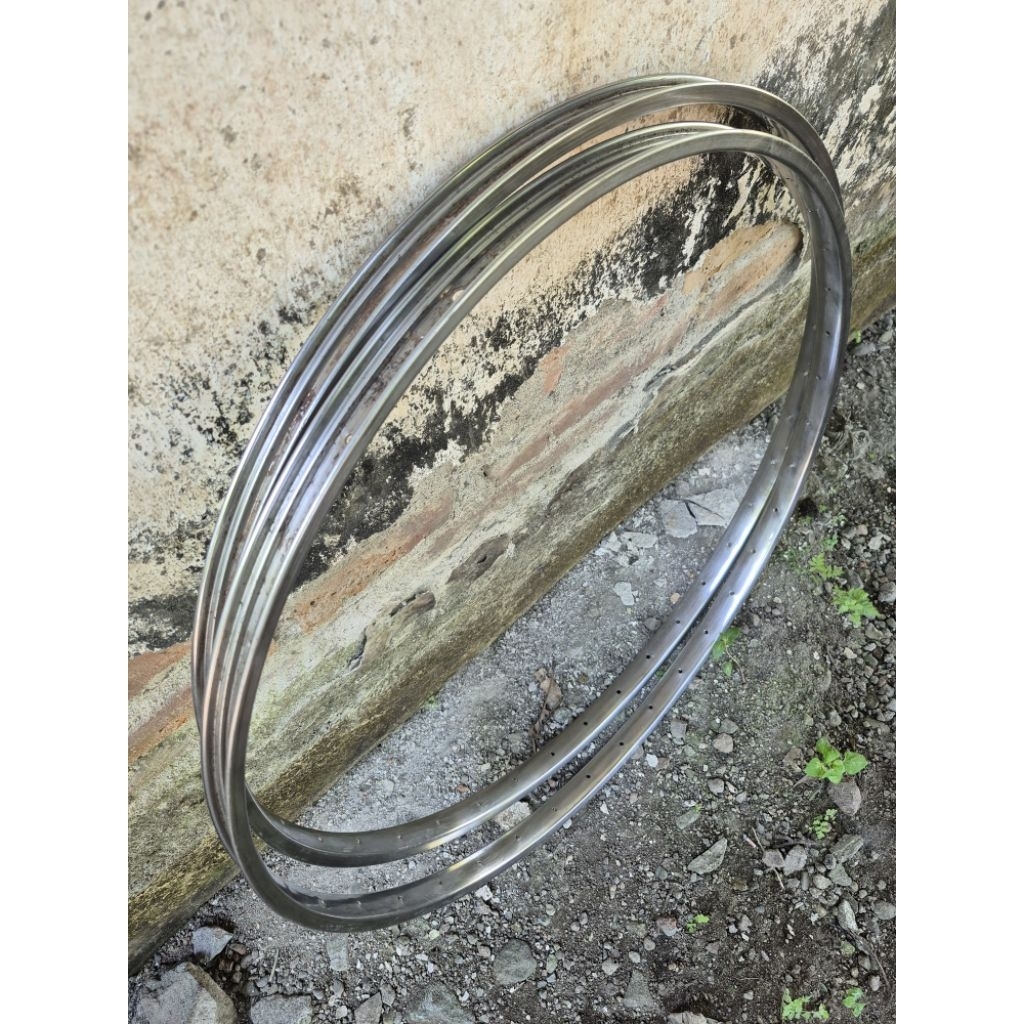 velg sepeda balap classic 27 36h velg stainless original