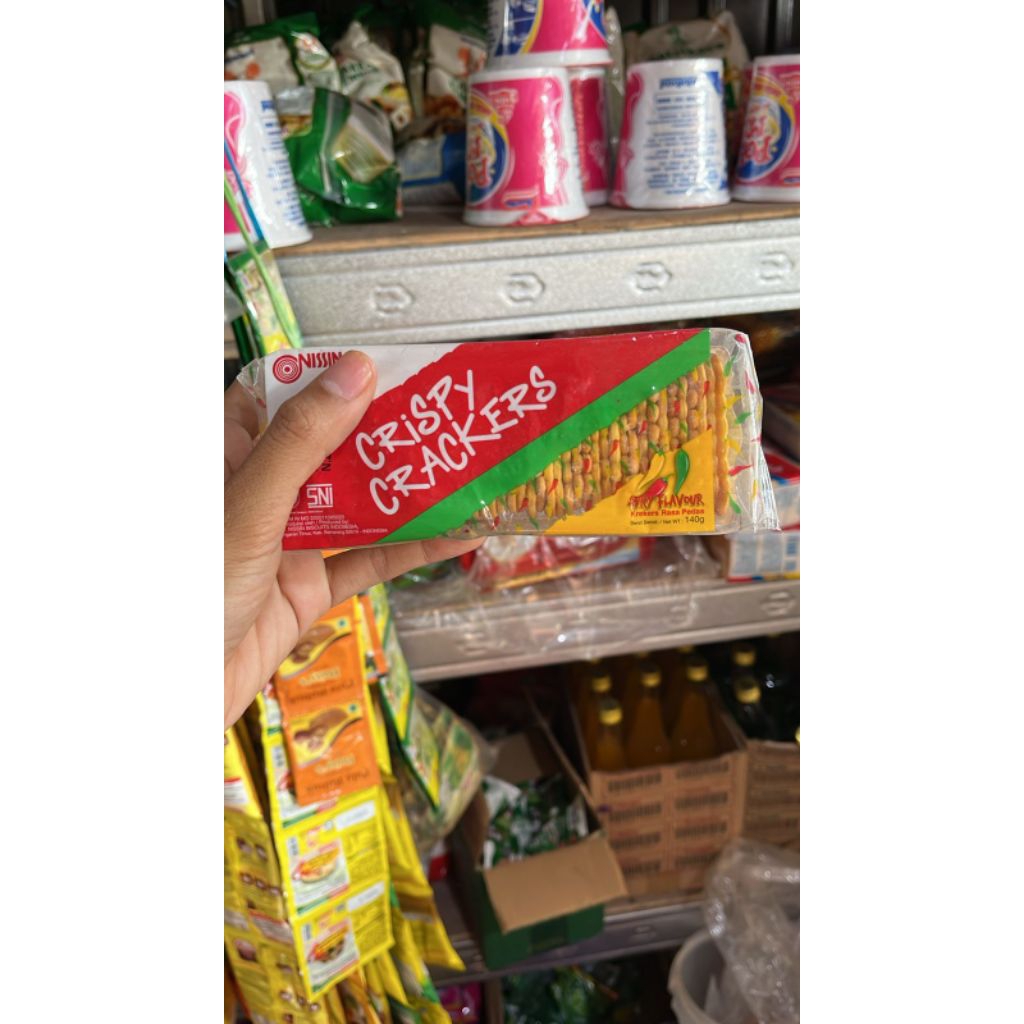 

Nissin Crispy Crackers - Crackers Crispy 250gr | Crispy 140gr