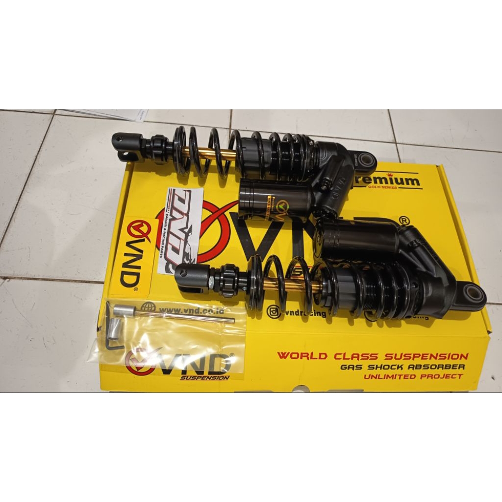 VND Shock nmax new 310mm VND ak 111 B1/Shock belakang nmax/Sok tabung nmax vnd ak 111/Shock vnd nmax