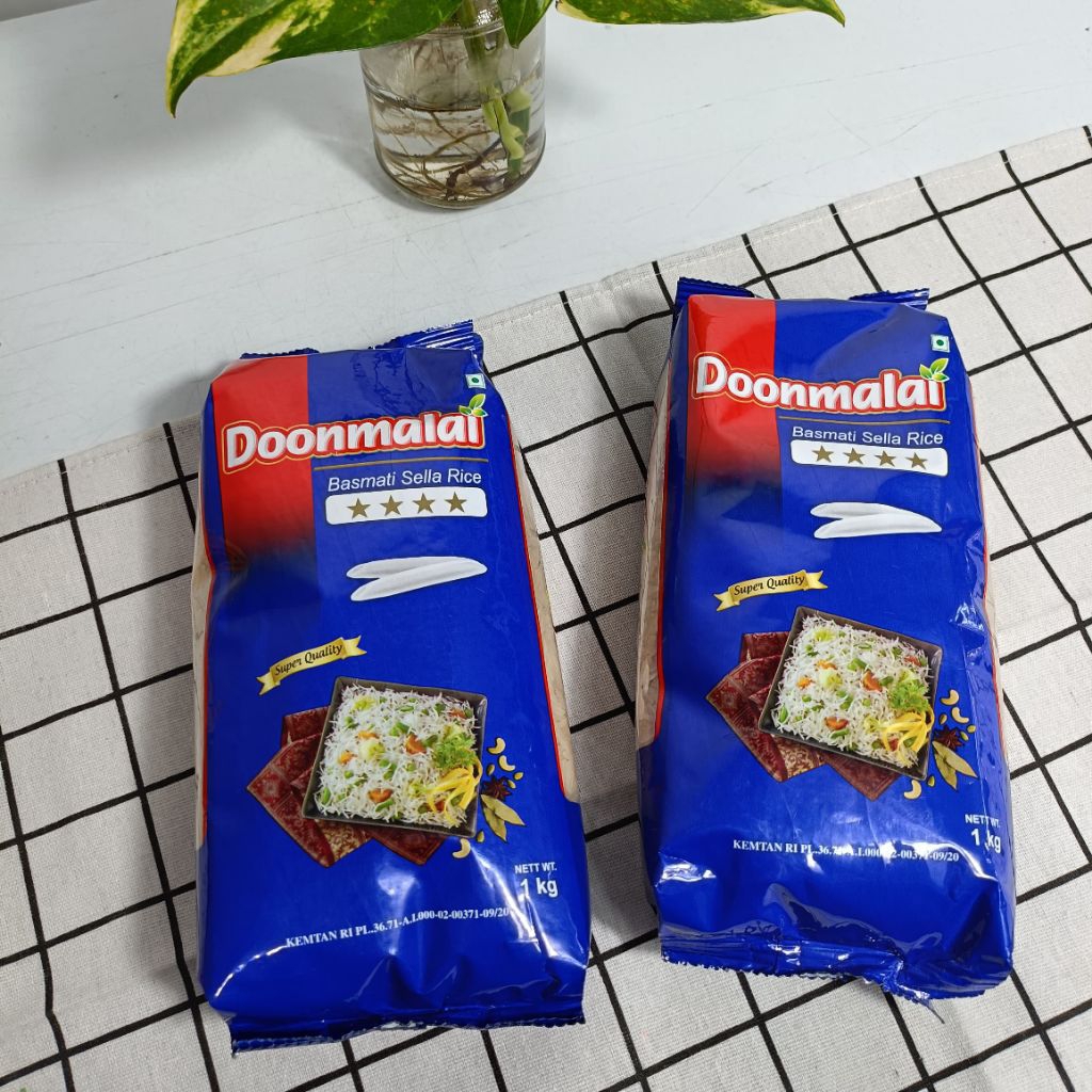 

Beras Basmati Doonmalai 1kg Dari India
