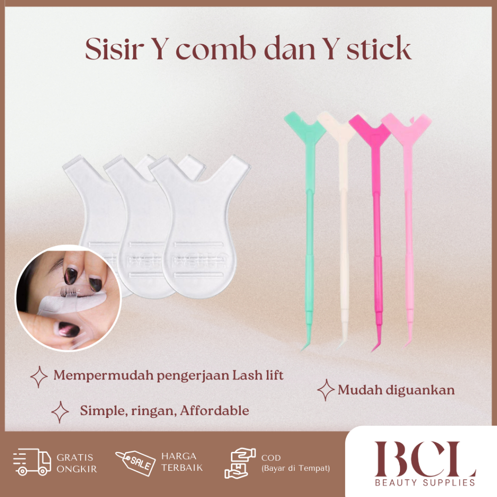 Lash Lift Y | Sisir Lash Lift Brow Lamination | Sisir Lash Lift | Comb Eyelash