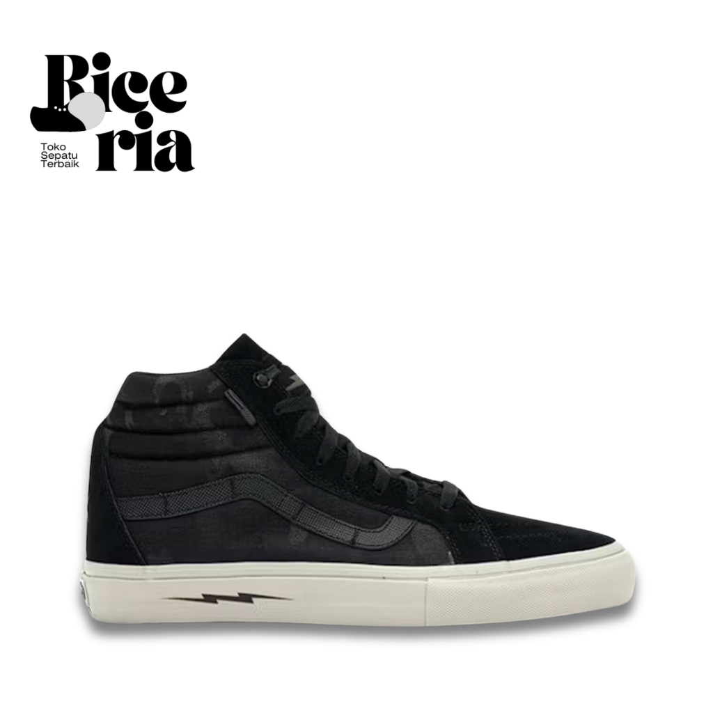 Sepatu Sneakers VANS SK8 HI NOTCHBACK DEFCON MULTICAM BLACK