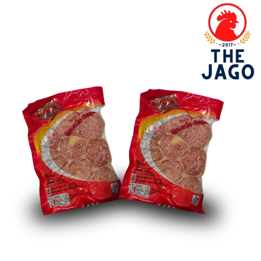 

Rolade Daging Sapi King Beef Isi 9 Frozen Olahan Praktis Cepat Saji Keluarga