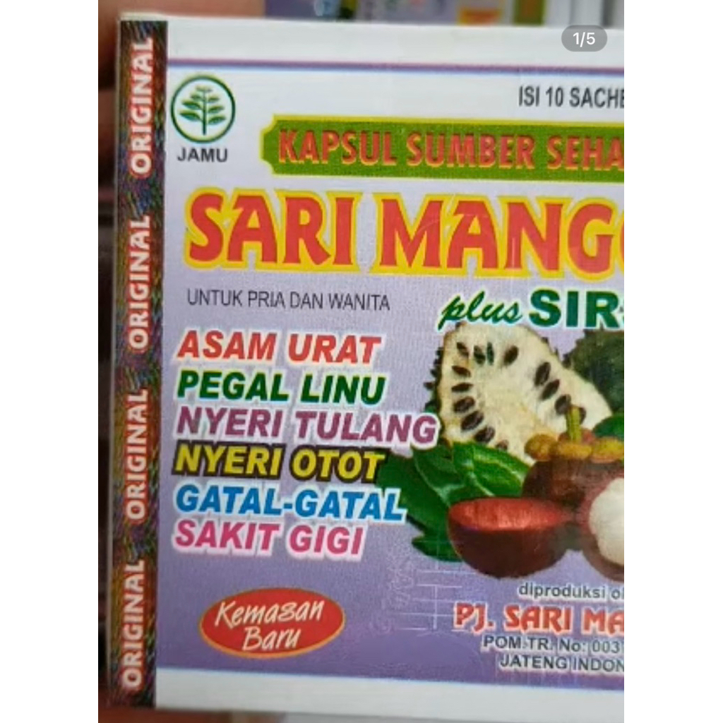 

ORIGINAL/MANGGIS PLUS SIRSAK