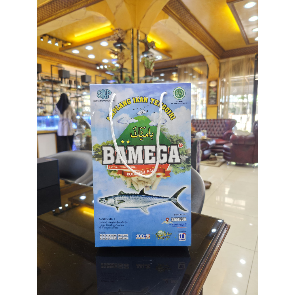 

Amplang Bamega ikan tenggiri 1kg