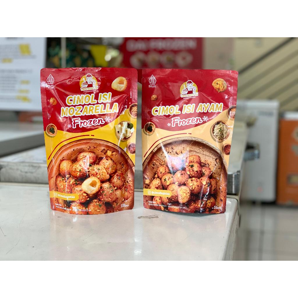 

Cimol bonjot aa frozen isi ayam / mozarela