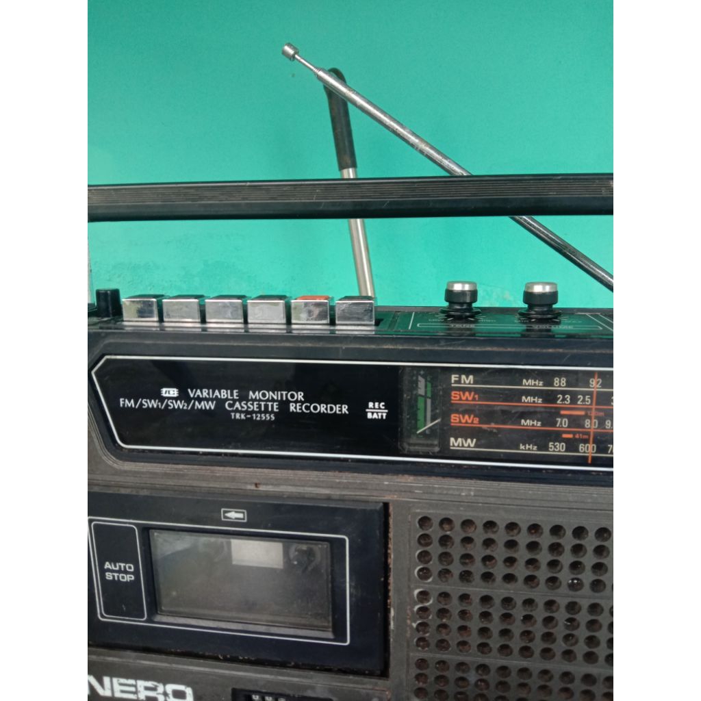 Radio Tape kuno jadul lawas Hitachi