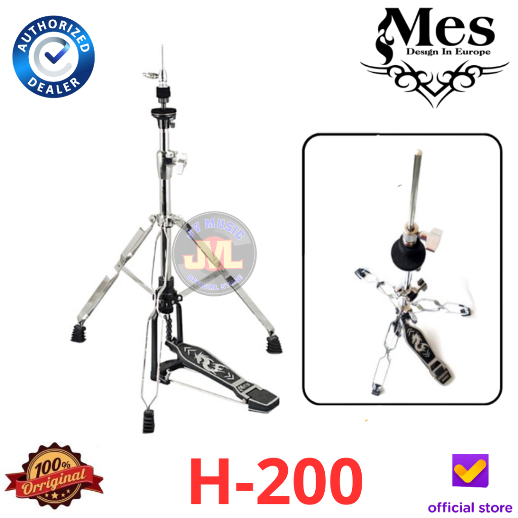 Mes H200 Stand Cymbal Hihat Mes H-200 Stand Cymbal Hi-Hat