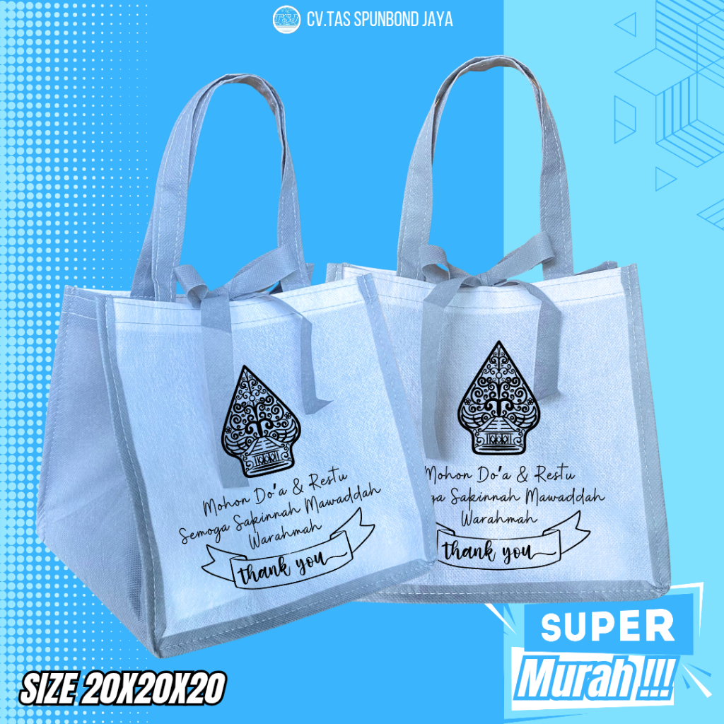 

READY STOCK TAS GOODIEBAG BOX KOTAK NASI SNACK HAJATAN WEDDING PERNIKAHAN SIAP KIRIM MURAH KSP 20X20X20