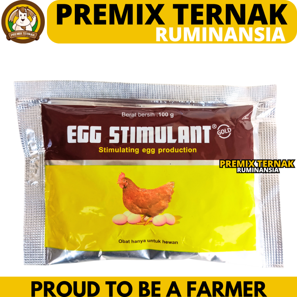 EGG STIMULANT 100 GRAM MEDION - Vitamin Pemacu Pemicu Produksi Telur Ayam Burung Unggas Egg Stimulan