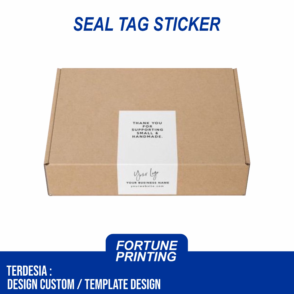 

Seal tag label sticker box INSTAN (KIRIM HARI INI)