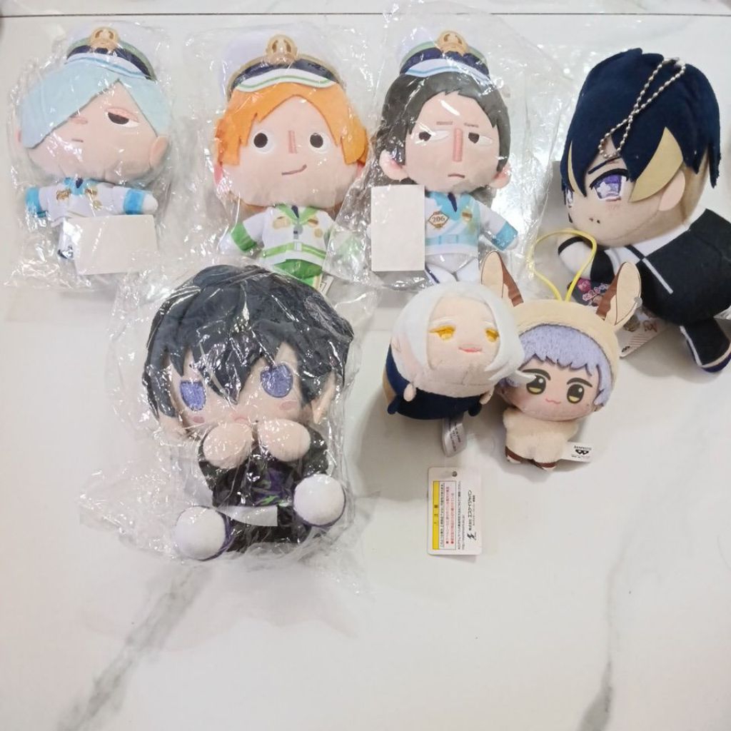 Ganci A3 7th anniversary Pitanui takato Jo sumeragi tenma mochi mascot mini chibigurumi hyodo kumon 