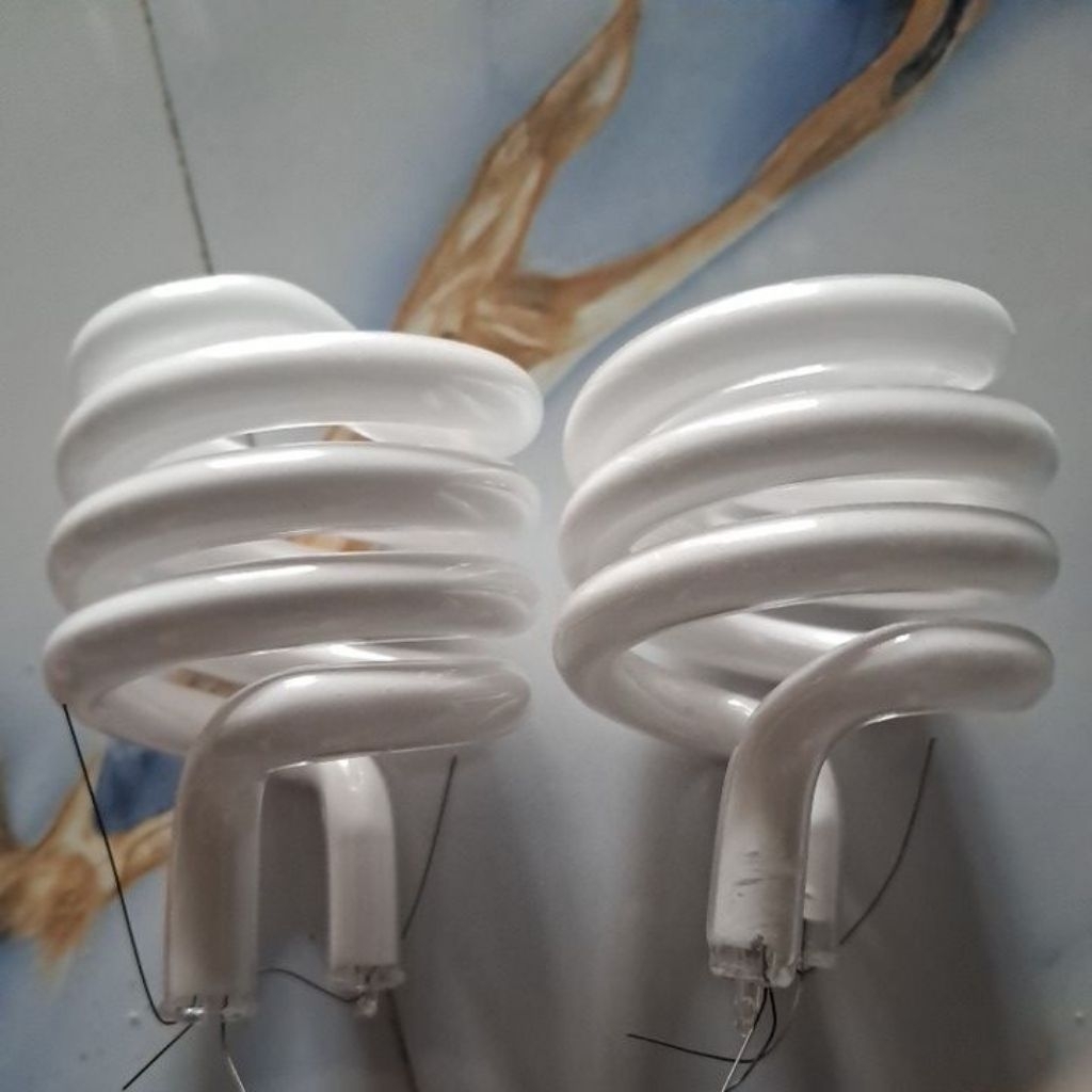 kaca lampu LHE spiral triben 18w-