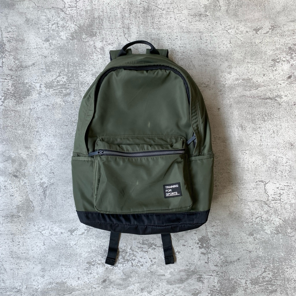 Tas Asics Backpack Green Army