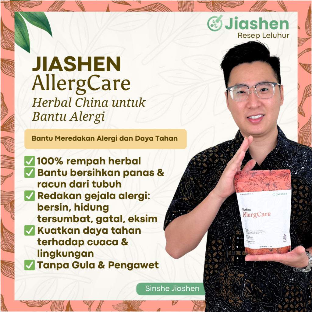

F_daybose - Jiashen AllergCare Herbal Cina Redakan Alergi & Gatal Alami