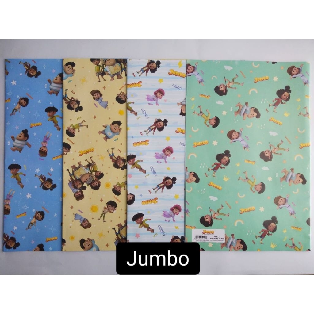 

KERTAS KADO KIKY / BUNGKUS KADO ULTAH GIFT HADIAH / KERTAS BUNGKUS KADO GIFT PAPER HADIAH ATK MURAH PONTIANAK