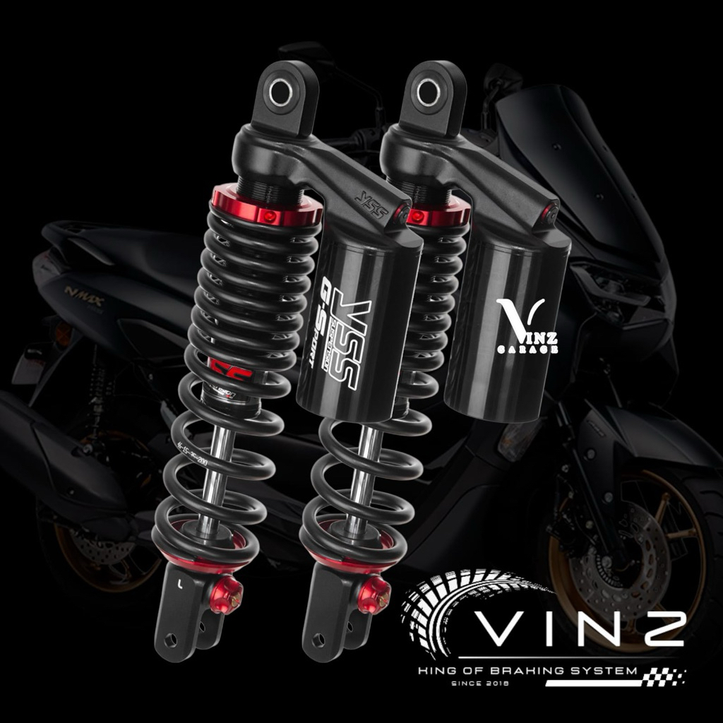 Shock YSS G Sport Nmax New Connected Nmax Turbo Black Series // Shock YSS GSport Black Series Nmax T