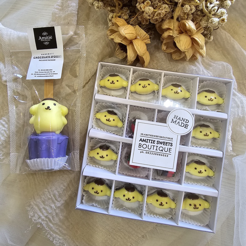 

READY STOCK! Bundling Chocolate Praline + Chocolate Spoons