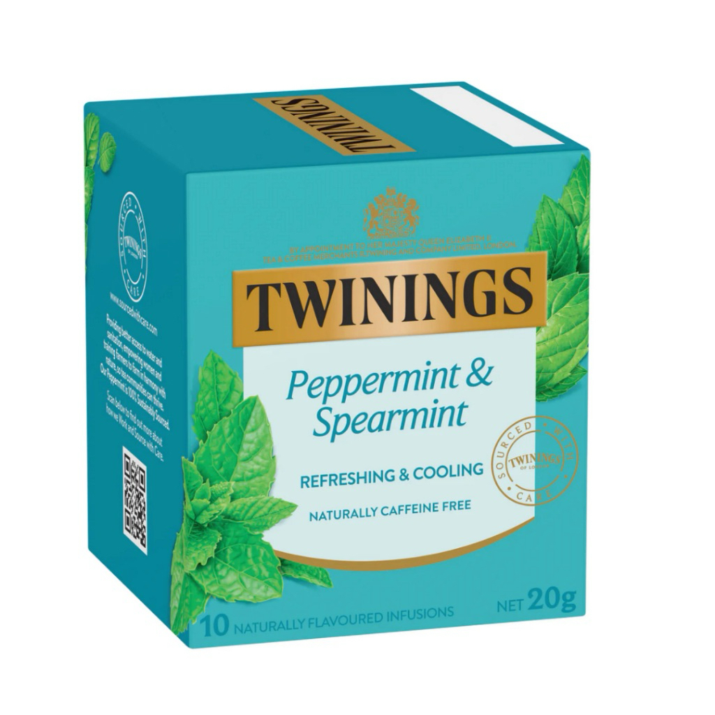 

Twinings Peppermint & Spearmint isi 10 tea bags