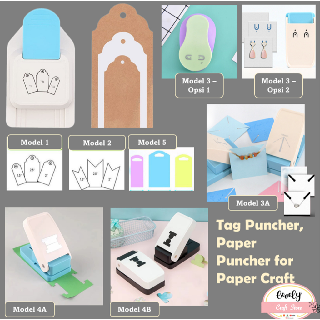 

LovelyCraftStore | Hang tags puncher Pembolong kertas for labelling, gift tag, price tags, art journal, deco art, bullet journal, diy, scrapbook etc Earring Hole Tag Puncher Pembolong Label Anting